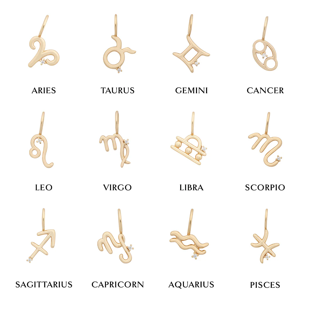 SYM Star Sign Pendants