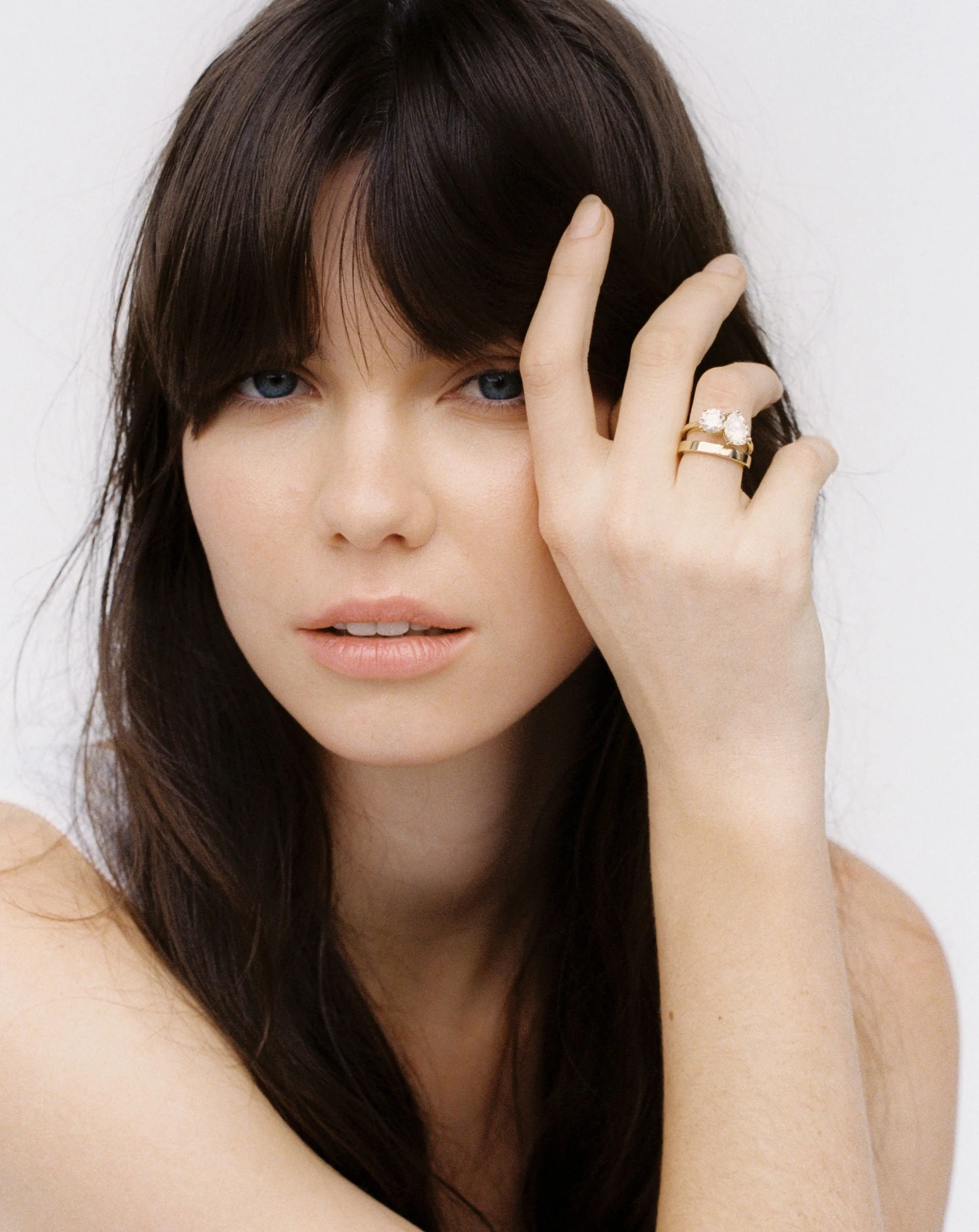 Toi Et Moi Moissanite Ring | 14k Solid Gold - Image 11